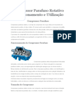 Compressor Parafuso Rotativo