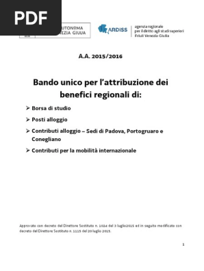 Bando Ardiss 2015 16