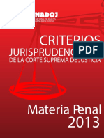 Criterios de La Csj en Materia Penal