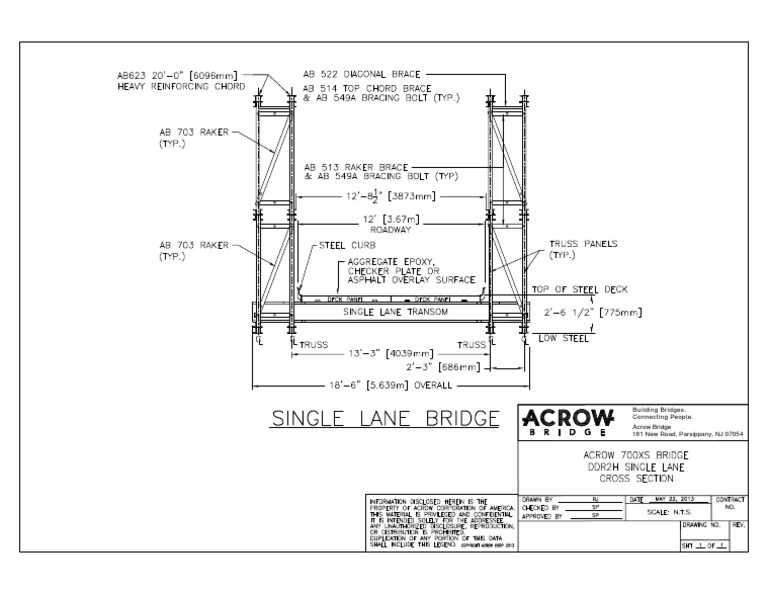 Building Bridges. Connecting People.: Acrow Bridge 181 New Road ...