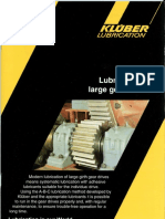Lubrication of Large Gear Drives