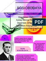 Teori Sosiobudaya