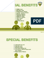 Special Benefits 