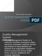 Dave John Mike Quality Management Systems PPT 03