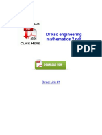 DR KSC Engineering Mathematics 2 PDF