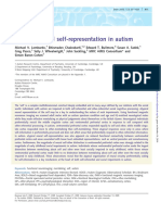 atypical neural representation in autism