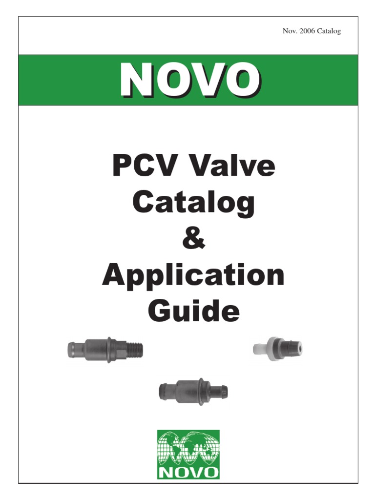 Catálogo de Válvulas PCV 2006 | PDF | Chevrolet | Indústrias