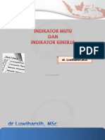 Indikator Mutu Dan Indikator Kinerja