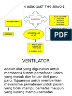 Presentation Ventilator Merk Quet Type Servo-i