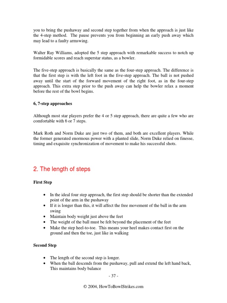 Bowling Tutorial 37 | PDF