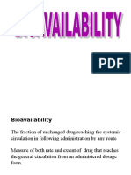 Bioavailability