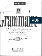Grammaire Francaise 350 Exercises Niveau Moyen