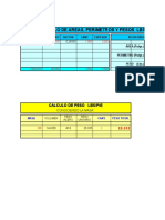 Calculo de Pesos