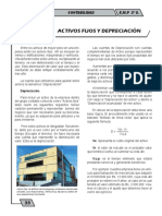 Activos Fijos y Depreciación