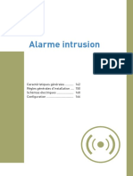 Principe de Mise en Oeuvre Alarme Intrusion