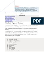 PMS and Massage