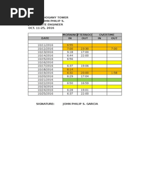 Time card