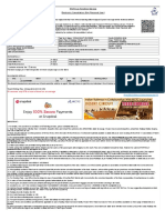 Irctcs E-Ticketing Service Electronic Cancellation Slip (Personal User)