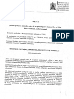 14 - OMECTS Nr. 5347 - 2011 Privind Aprobarea Planurilor-Cadru de Inv Pentru Clas. A IX-a Â "A XII-a - Filiera Vocationala - Profil Pedagogic PDF