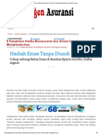 6 Kesalahan Ketika Berasuransi Dan Solusi Untuk Menghindarinya _ Agen Asuransi