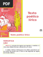 Texto poético lírico