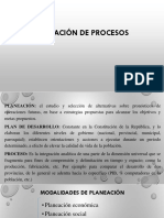 Planeación de Procesos PDF