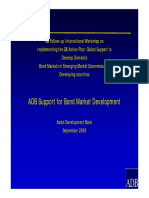 ADB Support For Bond Market Development