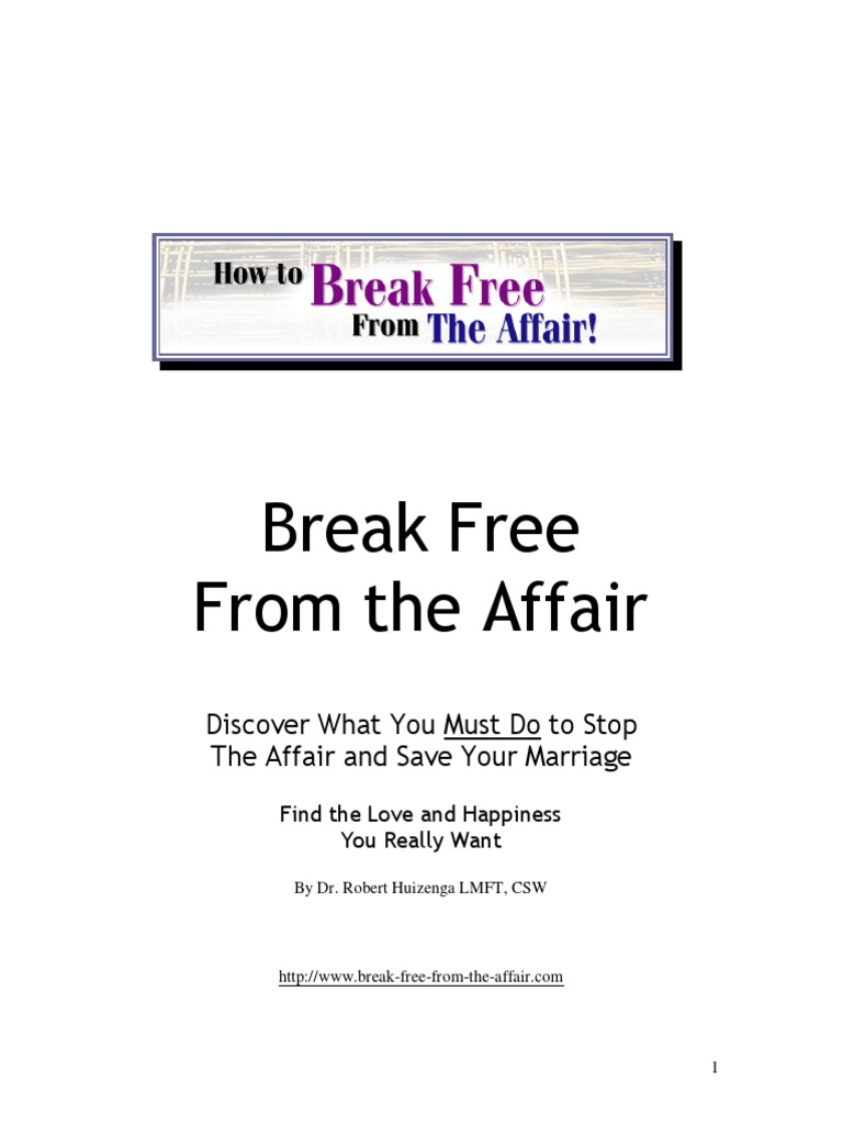 Break Free PDF | PDF | Affair | Marriage