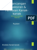 Perancangan Penaksiran Dan Penilaian Kanak-kanak