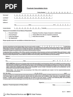 Cancellation Form