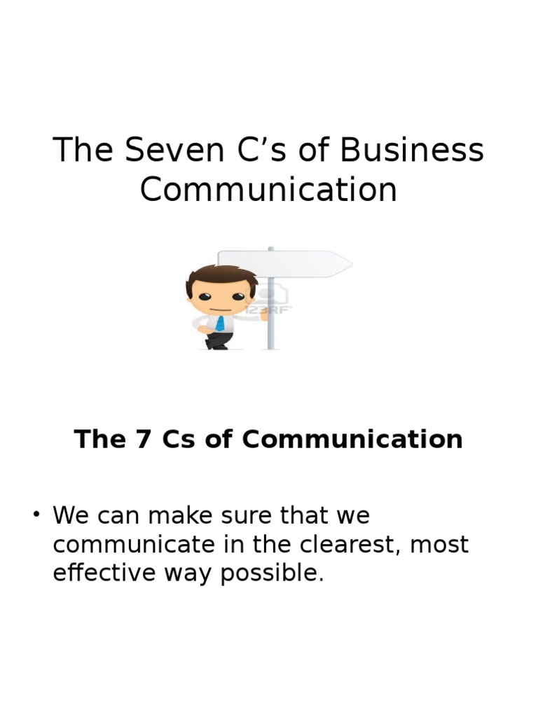 7 C's of Communication | PDF