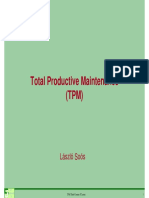 Total Productive Maintenance (TPM) : László Soós