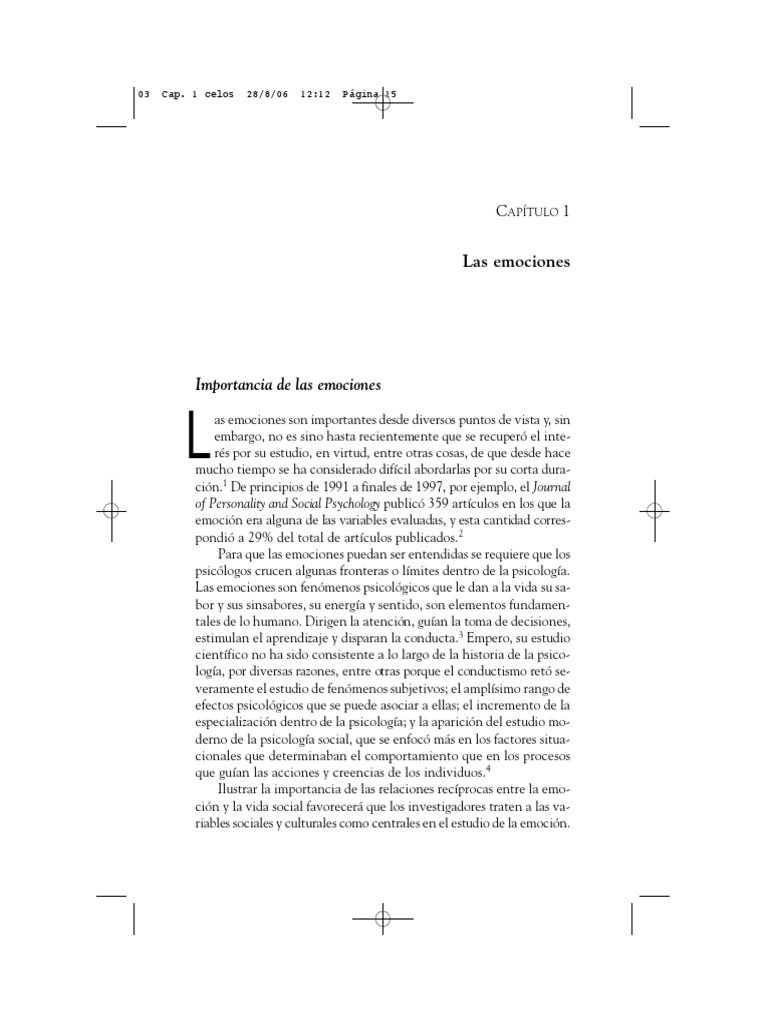 Emociones y Creencias en La Toma de Decisiones | PDF | Las emociones ...