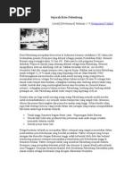 Download Sejarah Kota Palembang by shebbyvato SN33724099 doc pdf