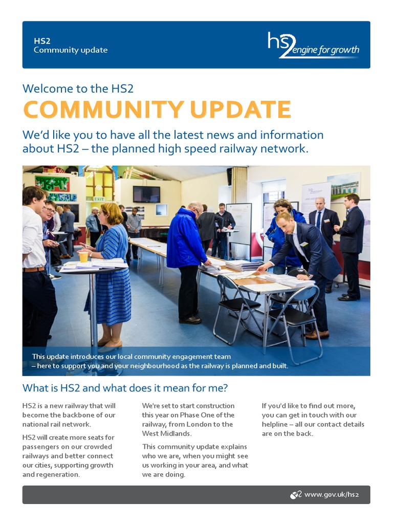 HS2 Community Update | PDF | Business