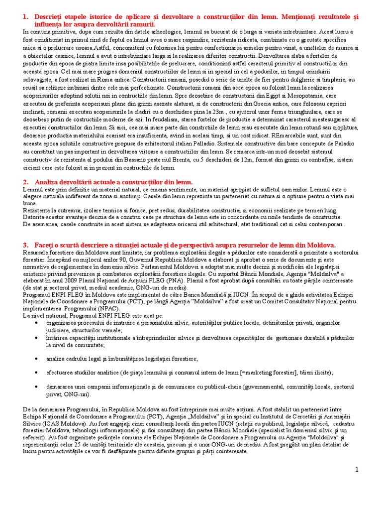 Rasp Lemn Total | PDF