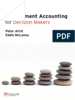 Management Accounting: Decision Makers
