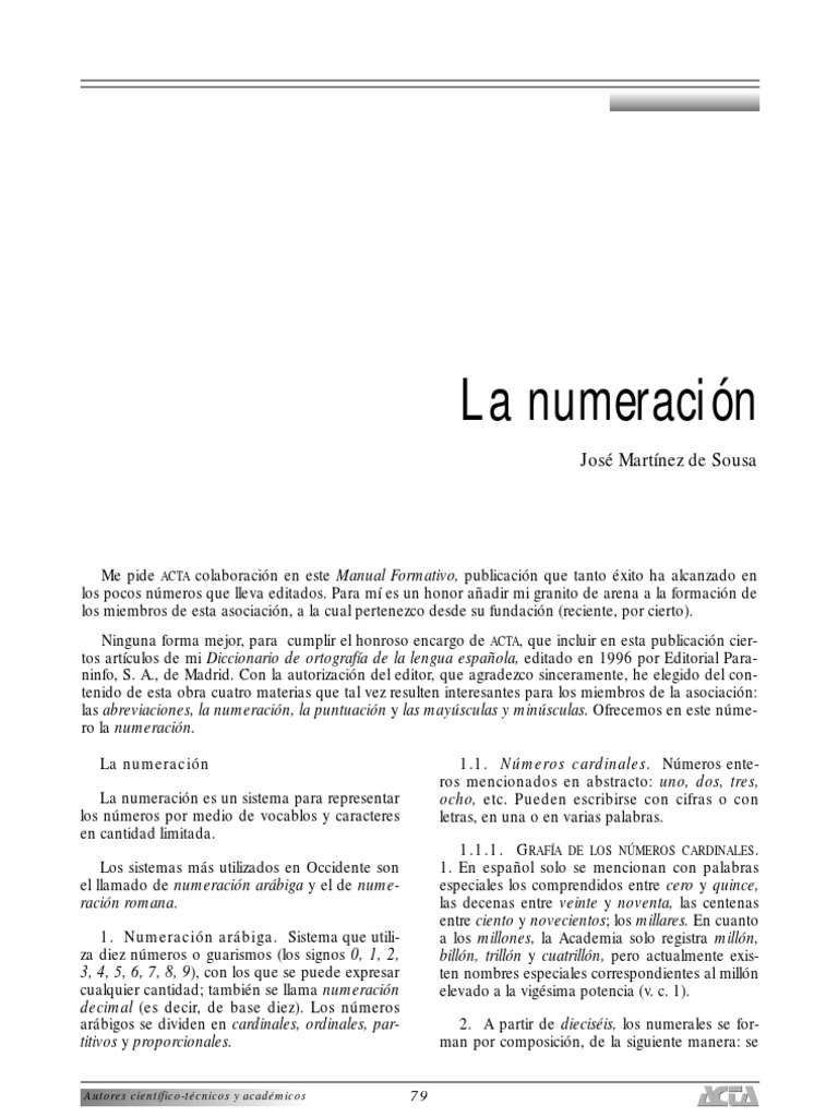 La Numeracion Coma Celsius
