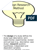 Design Research Method