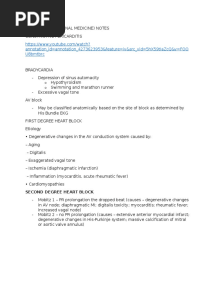 Cardiology Step 2 CK Notes