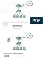 Cisco Router Config & Interface Commands