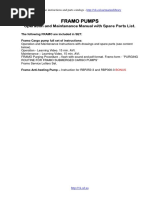Download FRAMO Pumps Manuals by Jose Velosa SN337248920 doc pdf