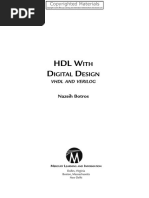 (Engineering Series) Botros, Nazeih-HDL With Digital Design - VHDL and Verilog-Mercury Learning and Information (2015) PDF