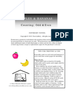 CONTAGEM 2 - ApplesBananas