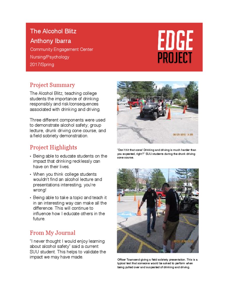 College Alcohol Safety Program | PDF | Lifestyle