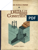 Detalii Tehnologice Pentru Constructii (Radu Papae) PDF