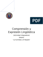 Comprensión y Expresión Lingüística