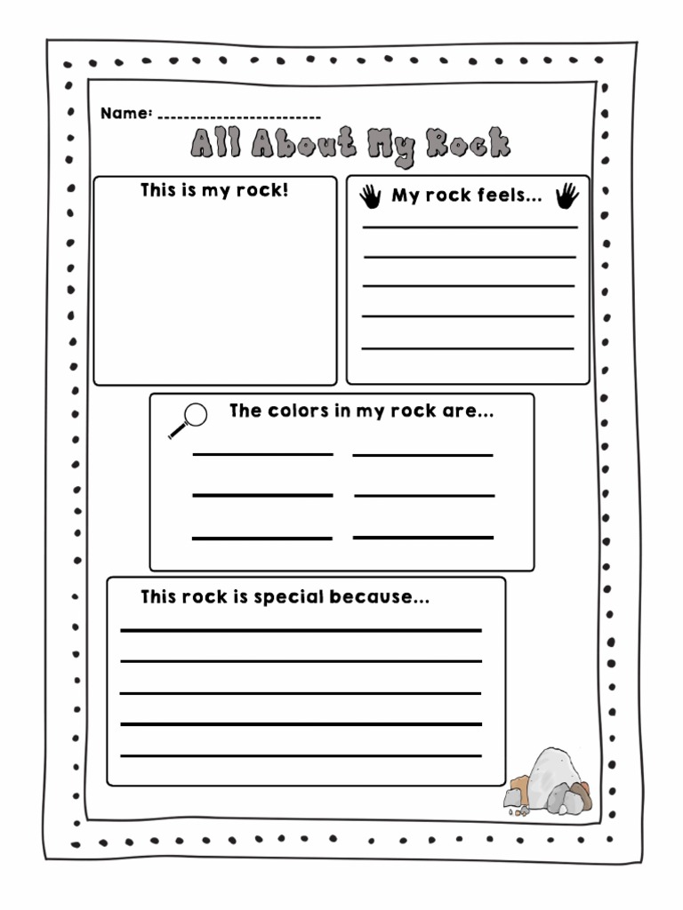 My Rock Page Edited-1 | PDF | Language Arts & Discipline | Poetry