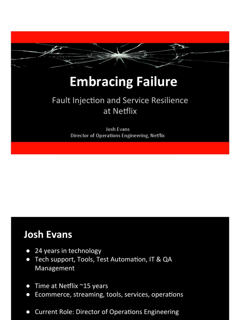 Resilience Strategies at Netflix | PDF | Digital Technology | Areas Of ...