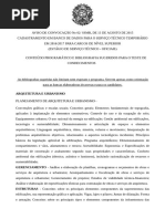 Conteúdo Programátio 2016 Exercito